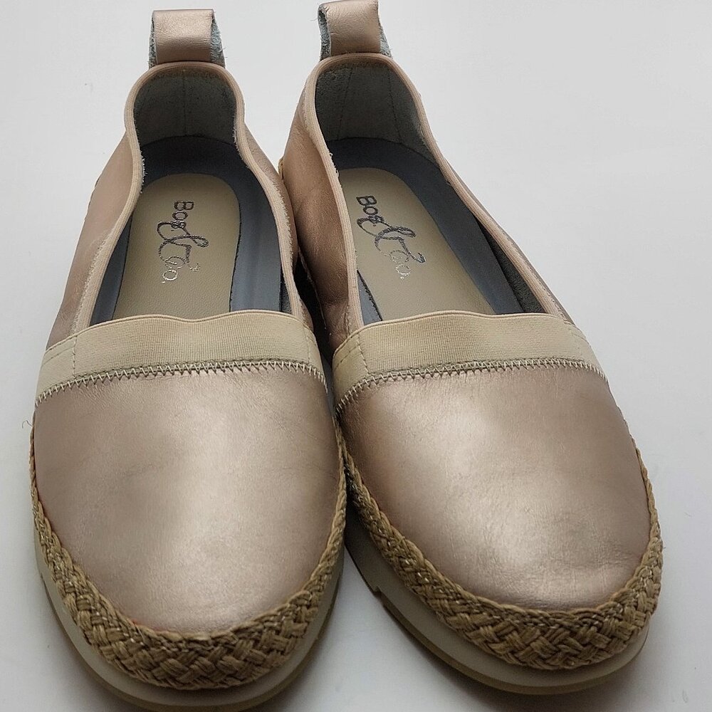 BOS. & CO. WOMEN'S FASTEST CHAMPAGNE LIGHTWEIGHT SLIP-ON SHOES